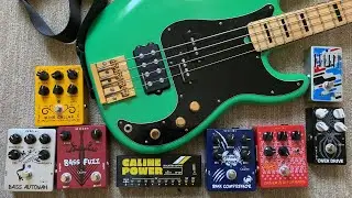 Testing 7 Affordable Bass Effect Pedals (Caline Effect Pedals)