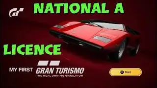 New GT7 National A License My First Gran Turismo