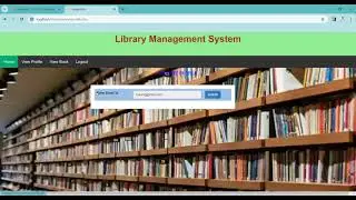Library Management Project with Librarian and Student Dashboard| College, School Library Portal Code
