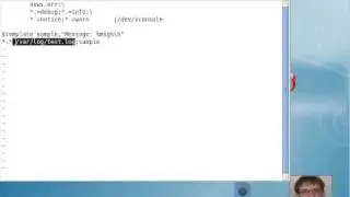 using rsyslog templates