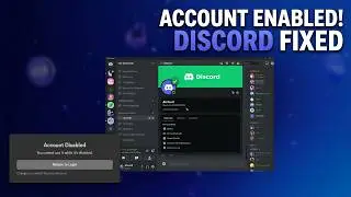 How To Enable a Disabled Discord Account