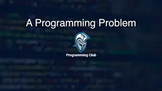 A Programming Problem