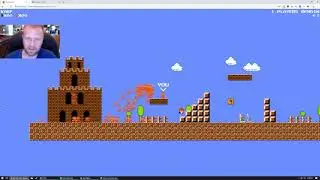 75 Marios on an island - Mario Royale