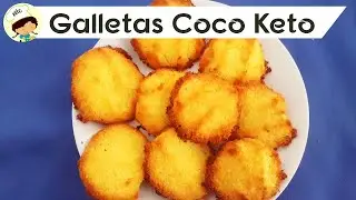 GALLETAS DE COCO🥥 (keto, cetogenicas) SIN GLUTEN