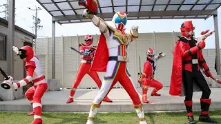 「スーパー戦隊(レッド)ヒーロー」ショー　2022.7   Super sentai hero show