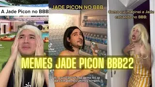 MEMES DA JADE PICON NO BBB22