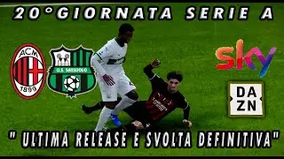 PES 2021 eHolland MILAN vs SASSUOLO  20° GIORNATA 2022-2023 SERIE A
