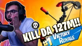 HO FATTO UNA KILL☠️  con l'ARCO DA 127M!! || Fortnite Gameplay #1