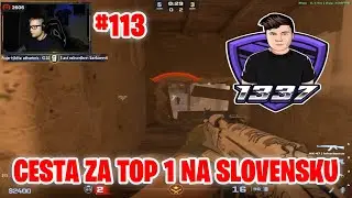 FACEIT - CESTA ZA TOP 1 NA SLOVENSKU #113 | rdo1337