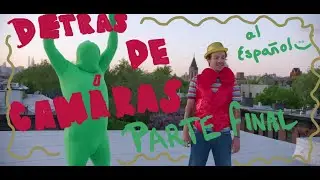 Detrás de cámaras del video de 