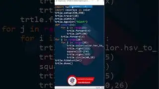 graphics with python turtle | Awesome Python Turtle Codes 