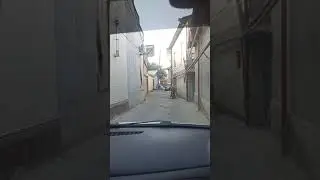 Ларгус по узким улочкам Самарканда.