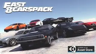Fast 8 cars pack - Unity Asset Store