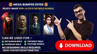 Download 600+ Readymade AI Human Spokesperson Reel Videos
