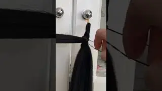 Хвост из канекалона сделать самой 🙌🏻 как закрепить канекалон на резинке