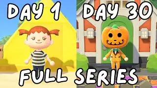 FULL SERIES - I Designed a Halloween Island in 30 Days