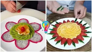 Красивая нарезка из фруктов. Идеи украшения фруктов