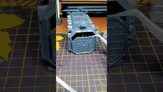 Warhammer 40K Armoured Container with Functional Door