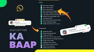 CONVERT YOUR WHATSAPP WEB INTO GB WHATSAPP | WHATSAPP WEB HIDDEN FEATURES