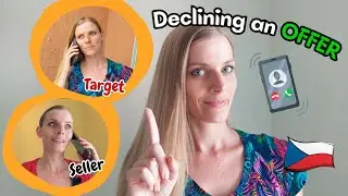🙅‍♂️ Czech Dialogue | Declining an Offer