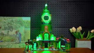 BrickBling Light Kit for LEGO Wicked Welcome to Emerald City 75684