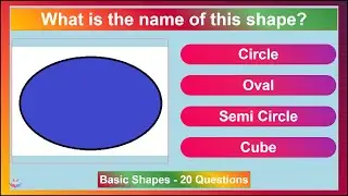 Basic Shape Names | 20 Questions Quiz