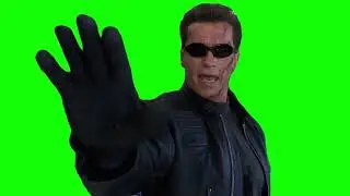 Terminator 3 - Talk to the hand Green Screen
