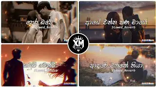 S:SR/2 - Top 4 Sinhala Slowed & Reverb Songs Collection 2 | X.N.O.R Music 🎶🎧