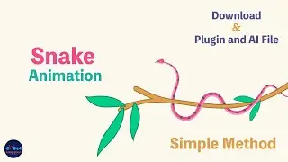 Cartoon Snake Animation in After Effects Tutorial