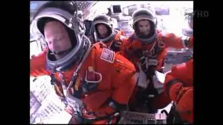 Space Shuttle Cockpit video STS-135 Launch ..onboard ..
