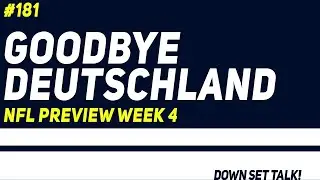 GOODBYE DEUTSCHLAND - NFL Preview Week 4 - Down, Set, Talk! - Der NFL Podcast von DAZN & SPOX