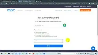 how to change zoom account password in any version | Change zoom password | Reset zoom password