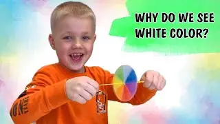 How to make a spinner? Why do we see white color ?