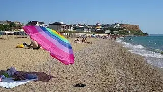 Севастопольский песчаный пляж Вязовая роща