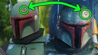 Why Boba Fett's Clean Helmet Still Has a DENT On It! - Star Wars Explained