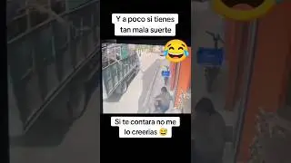 Mala suerte en su máxima expresión 😂 #fyp  #fail