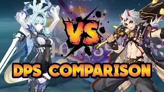 C0 Eula VS C0 Itto DPS Comparison || Genshin Impact 3.8