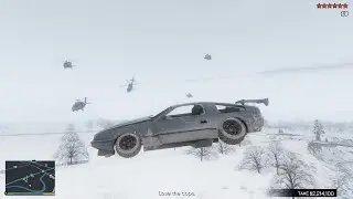 GTA 5 [R.D.E. 4.0.4] North Yankton Jewelry Store Heist  + 10 Star Police Chase Escape