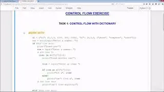 #12 Python tutorial-Python for beginners|Control Flow exercise