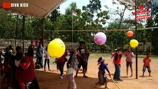 Memeriahkan HUT RI 77 | lomba pecah balon paling seru