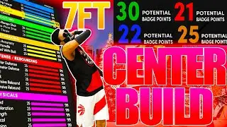 74 BADGE 7FT DEMIGOD CENTER BUILD 2K21 NEXT GEN! BEST CENTER BUILD 2K21 NEXT GEN!
