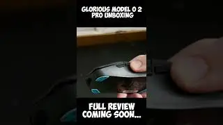 [ASMR] GLORIOUS MODEL O 2 PRO UNBOXING... #shorts