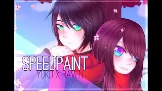 .:SpeedPaint:. 💙 Yuven 💚 (Yuko x Raven)
