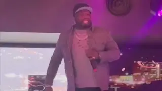 50 Cent Performs at the Grand