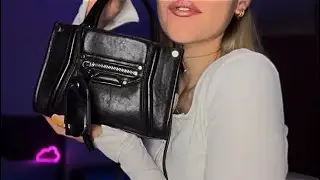 What‘s In My Bag *ASMR* Inaudible Whisper🧸🤍✨