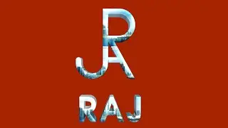 Raj name logo design in pixellab in mobile/Logo design education/name logo/education logo design