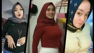 Tante jilbab dance tiktok gunung gede