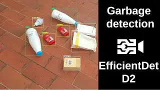 Garbage detection with EfficientDet D2