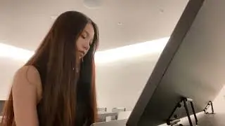 Karina playing the piano Part 1