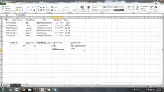 HOW TO USE COUNT FUNCTIONS IN EXCEL (COUNT, COUNTA, COUNTBLANK,COUNTIF,COUNTIFS